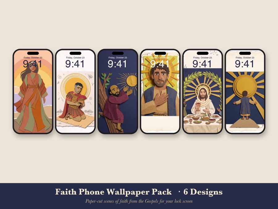 Faith Phone Wallpaper Pack (6)