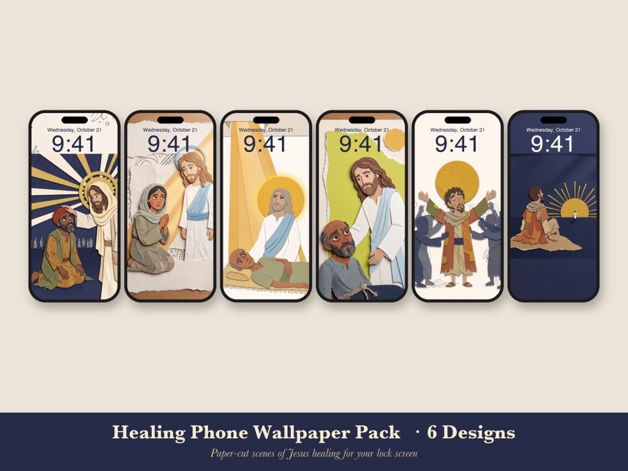Healing Phone Wallpaper Pack (6)
