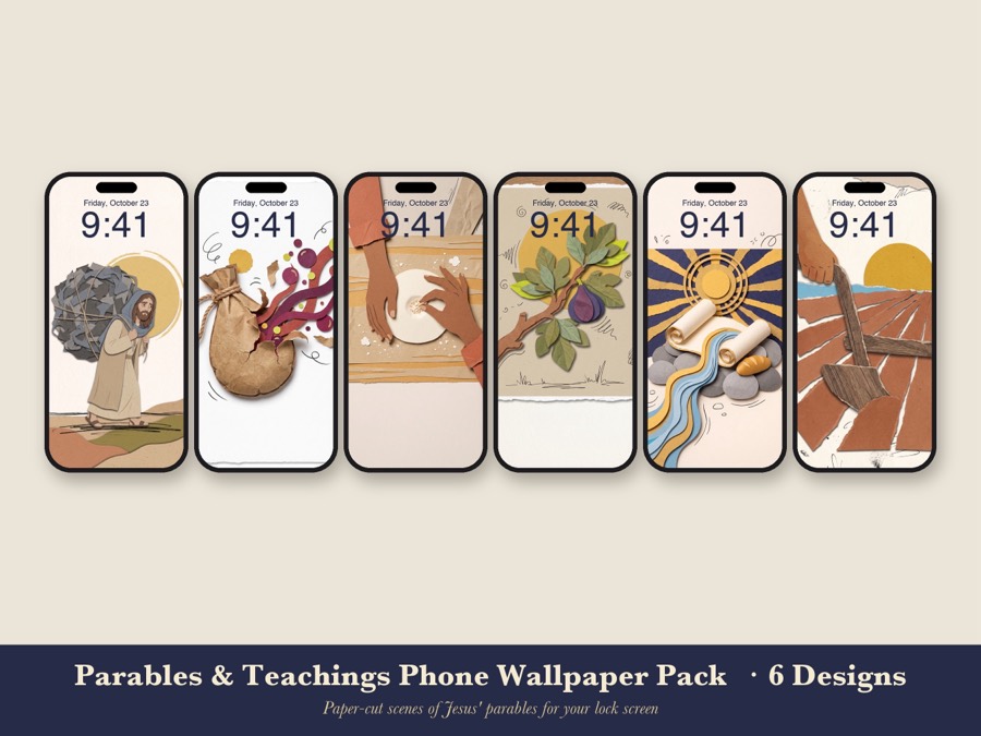 Parables & Teachings Phone Wallpaper Pack (6)